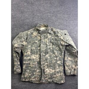 Military ACU Field Jacket Mens Small Digital Camo Utility Coat 8415-01-519-8501